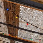 Gepelde rietmat dakbedekking